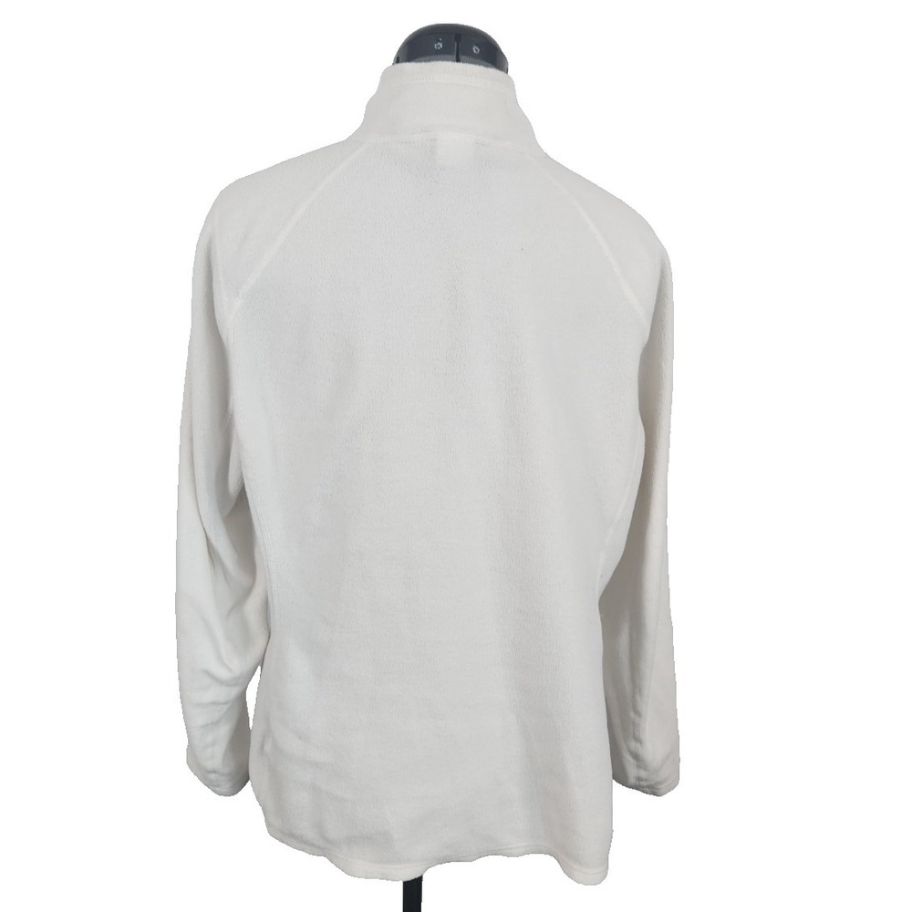 The North Face 1/4 Zip White Pullover Sweater Women's Size L - Picture 7 of 7